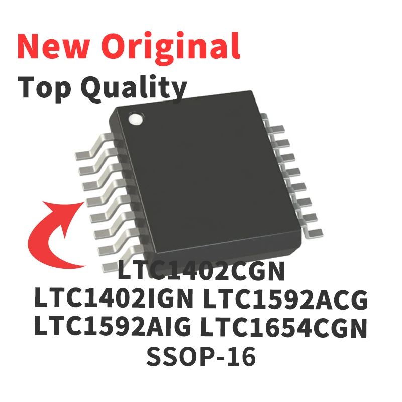 1 PCS LTC1402CGN LTC1402IGN LTC1592ACG LTC1592AIG LTC1654CGN SSOP-16 New Original Chip IC