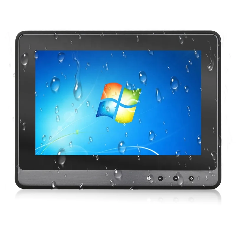 

Rugged Industrial High Brightness 10.1 Inch 12v-36V Wide Voltage IP65 Waterproof Panel Pc Used on Open Boat