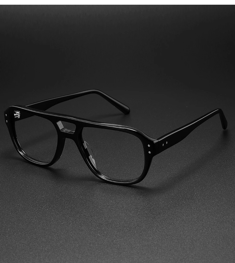 Mode Acetat Brille Rahmen für Männer Rezept Presbyopie Myopie Brillen Rahmen Frauen Luxus Marke Design Brillen – Detail 9