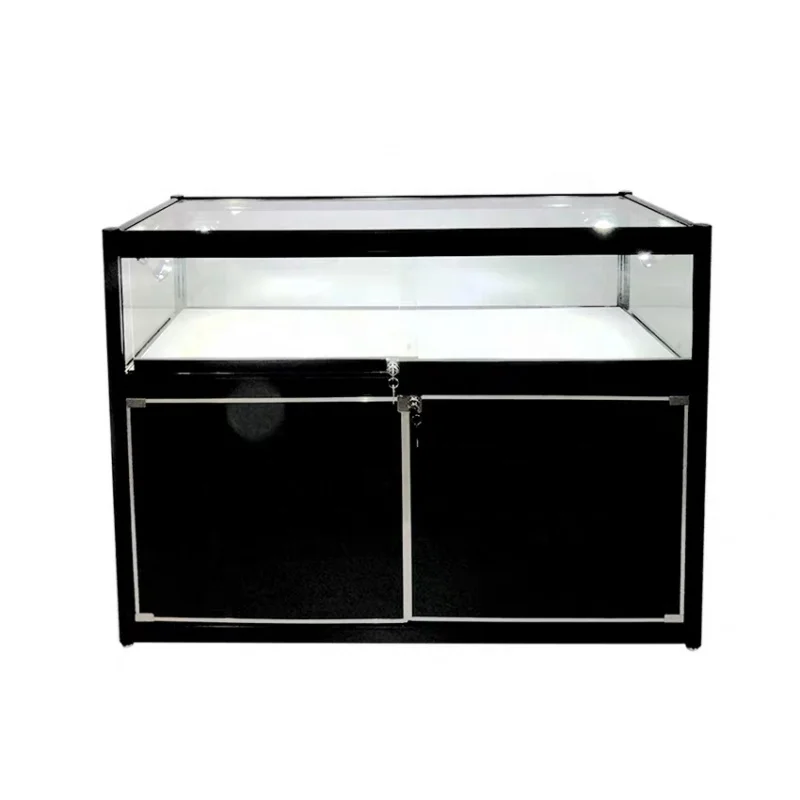 Custom.Glass مجوهرات ووتش متجر مكافحة كشك خزانة متجر الأثاث والمجوهرات عرض حديث