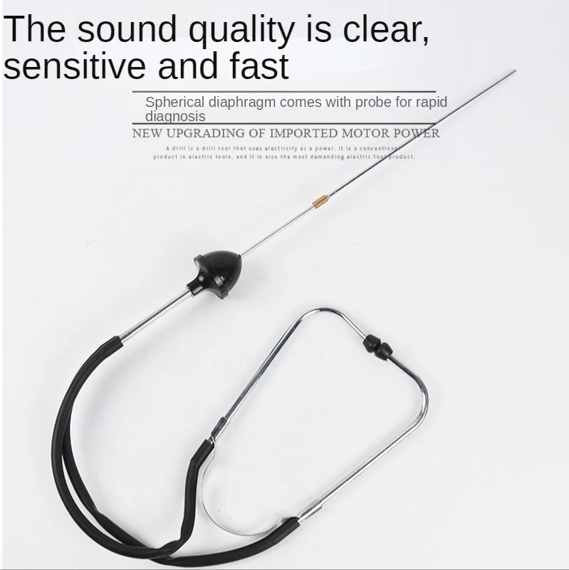 2024 المهنية سيارة اسطوانة السماعة محرك السماعة أدوات التشخيص سوبر الحساسية ميكانيكا السيارات تستر محلل #4