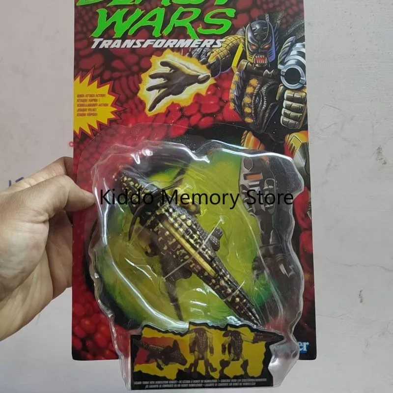 Original Hasbro Transformers Beast Wars Iguanus Reissue Lizard Mode Actionfigur Sammlerstück Spielzeug 3C Version Auf Lager