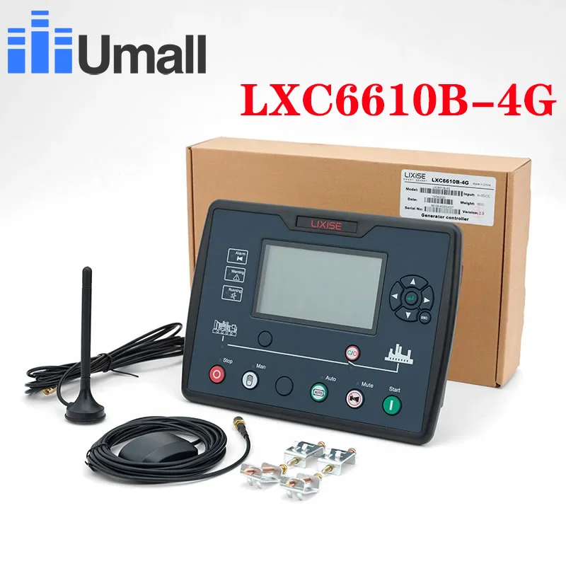 LXC6610B-4G Remote Start Genset Controller Cellphone Control Module WIFI