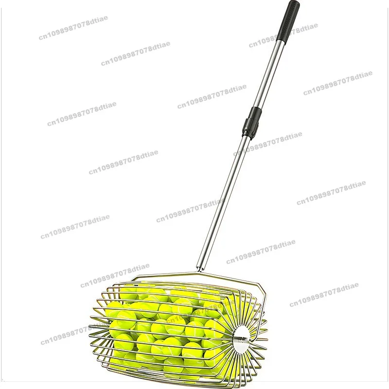 

Tennis Ball Picker, Portable Fast Ball Picker, Roller Ball Receiver, Ultra-light Retractable Automatic Stainless Steel