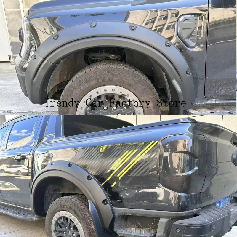 

Fender Flares Wheel Arch For Ranger T9 Next Gen 2022 2023 2024 Sport Limited XLT XL XLS Auto Part Car Styling