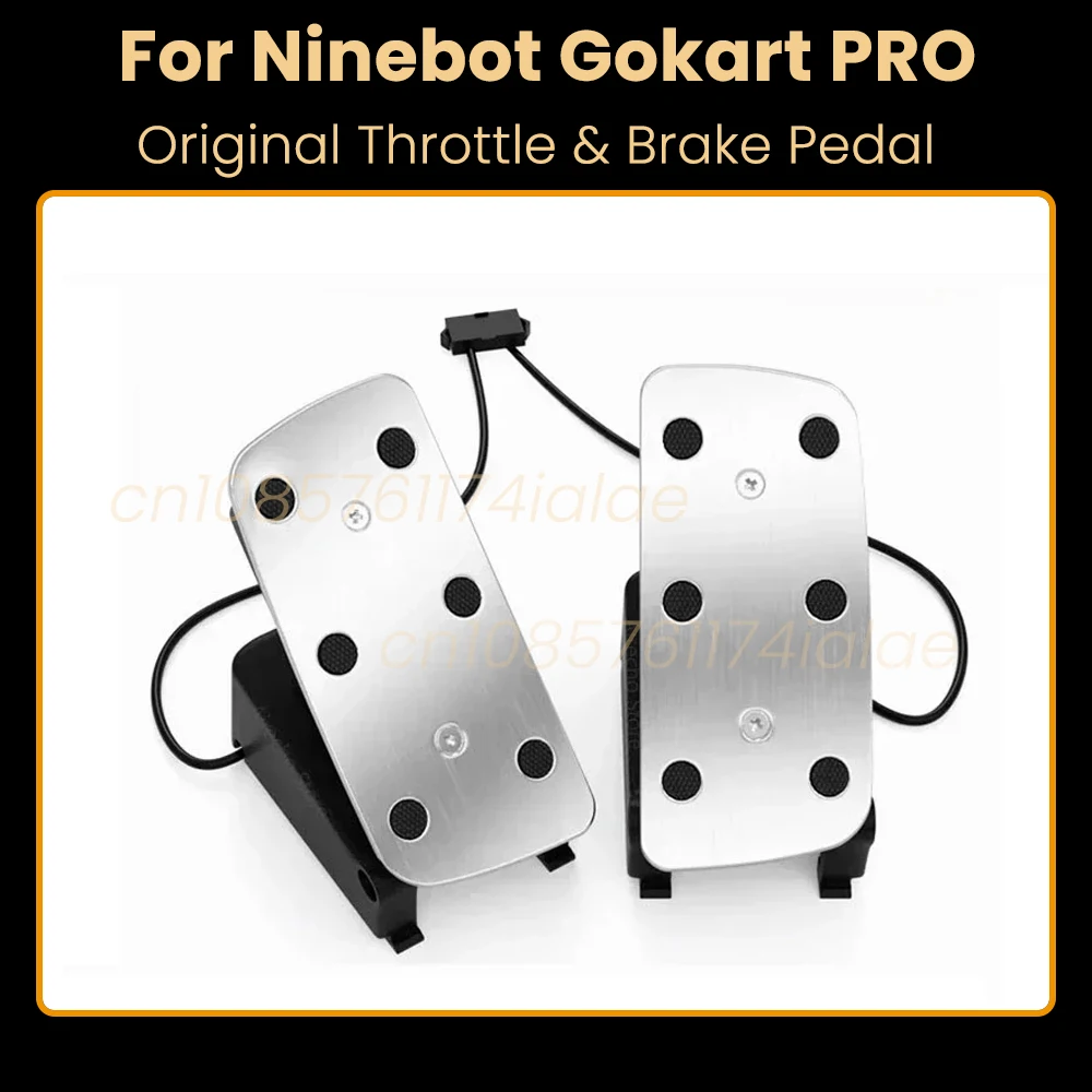 Original Throttle & Brake Pedal for Ninebot Gokart PRO Accelerator Brake Pedal for Ninebot PRO Gokart Kit Refit Scooter Parts