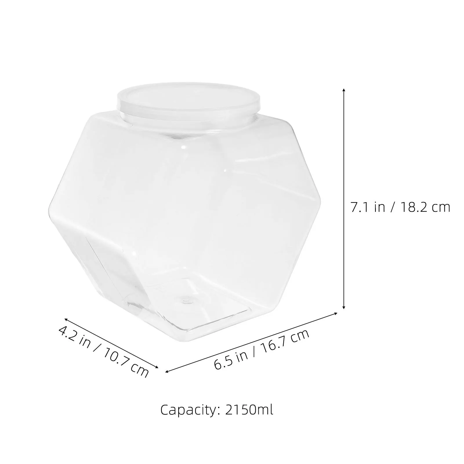 Банка для печенья с герметичными крышками Конфеты Прозрачный чай Банки для печенья Контейнеры Контейнеры