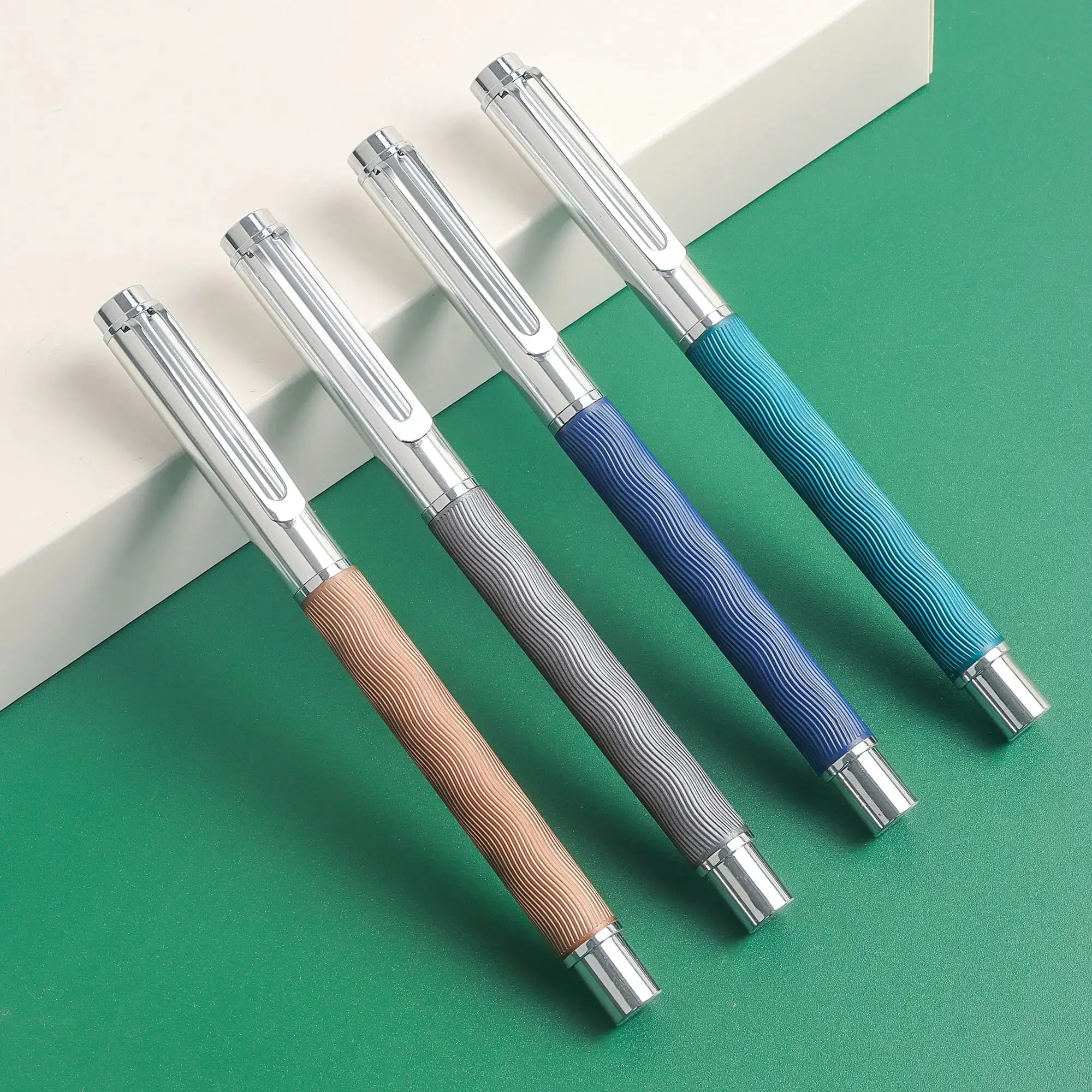 1 PC Luxury Fountain Pen Business Style Steel Pen with Gift Box - Elegant and Understated Design,Writing Smothly,For Gifting image 5