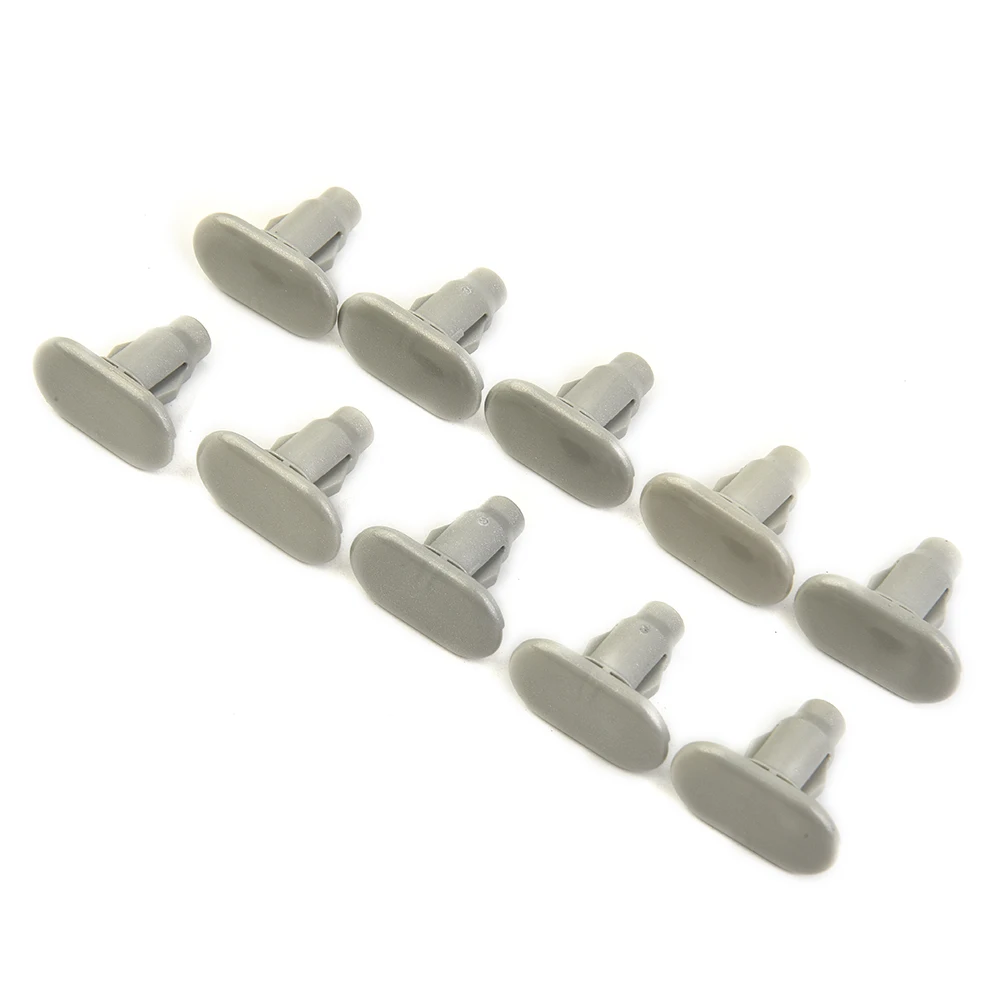 Replacement Rocker Moulding Clips Plastic Rocker 10pcs 2003-2004 Car Clips For Lexus GX470 Gray Moulding Parts