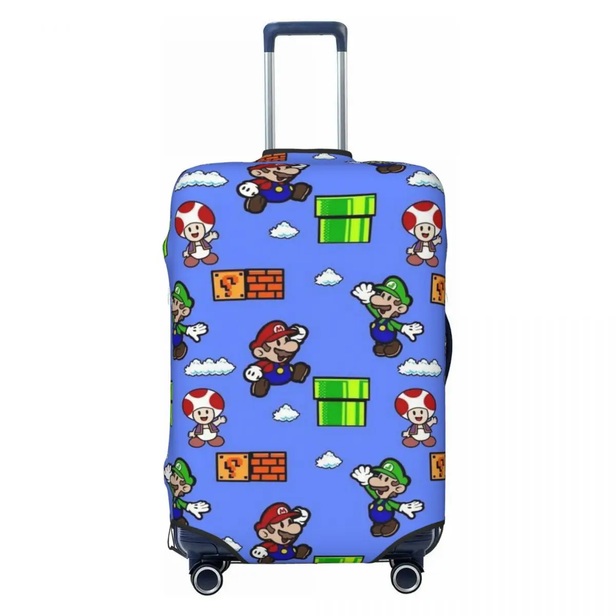 

Защитный чехол для чемодана Custom M-Marioeds Game, забавные чехлы для дорожных чемоданов 18-32 дюйма