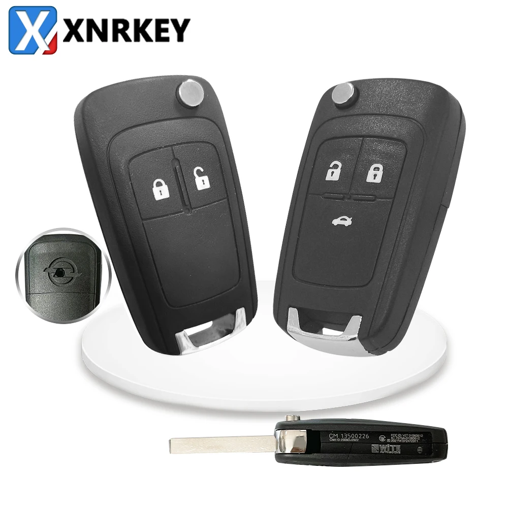 XNRKEY Remote Car Key Shell for Buick Opel Vauxhall Insignia Astra J Mokka Zafira for Chevrolet Cruze Epica Lova Camaro Impala