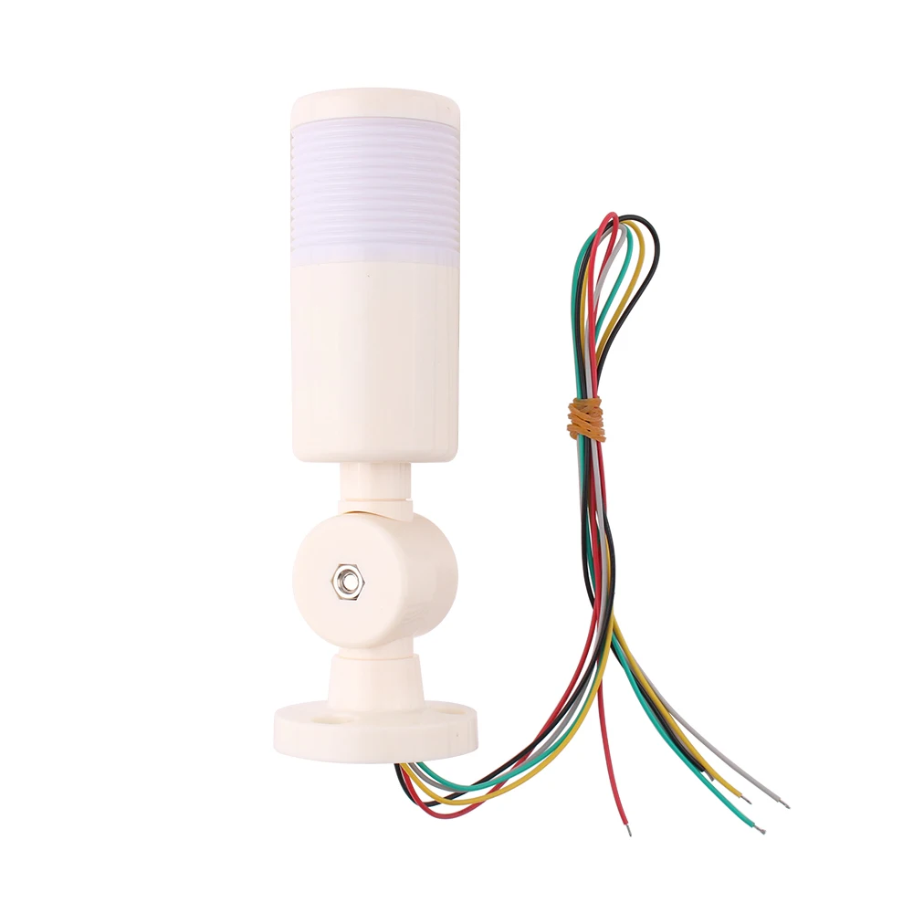 

DC 12V 24V Signal Warning light 3-colors Green Red Yellow Indicator LED Security Alarm Flashing / Steady light