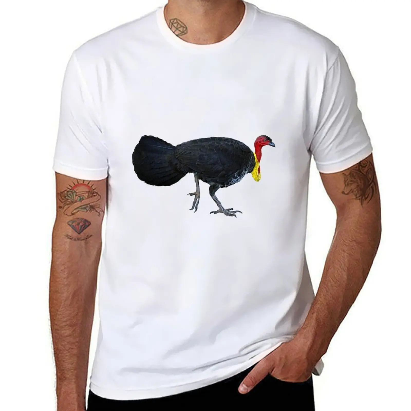 

Australian Bush (scrub) Turkey 3 T-Shirt t shirts for man cotton graphic t shirts for man T-Shirt