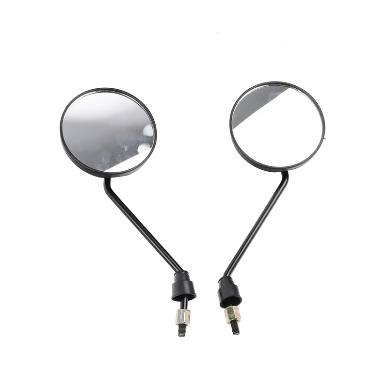 Modified Motorcycle 125CG Electric Bike Large Round Mirror Harley Ranger Stick King GN Rearview Mirror Scooter Reversing Mirror