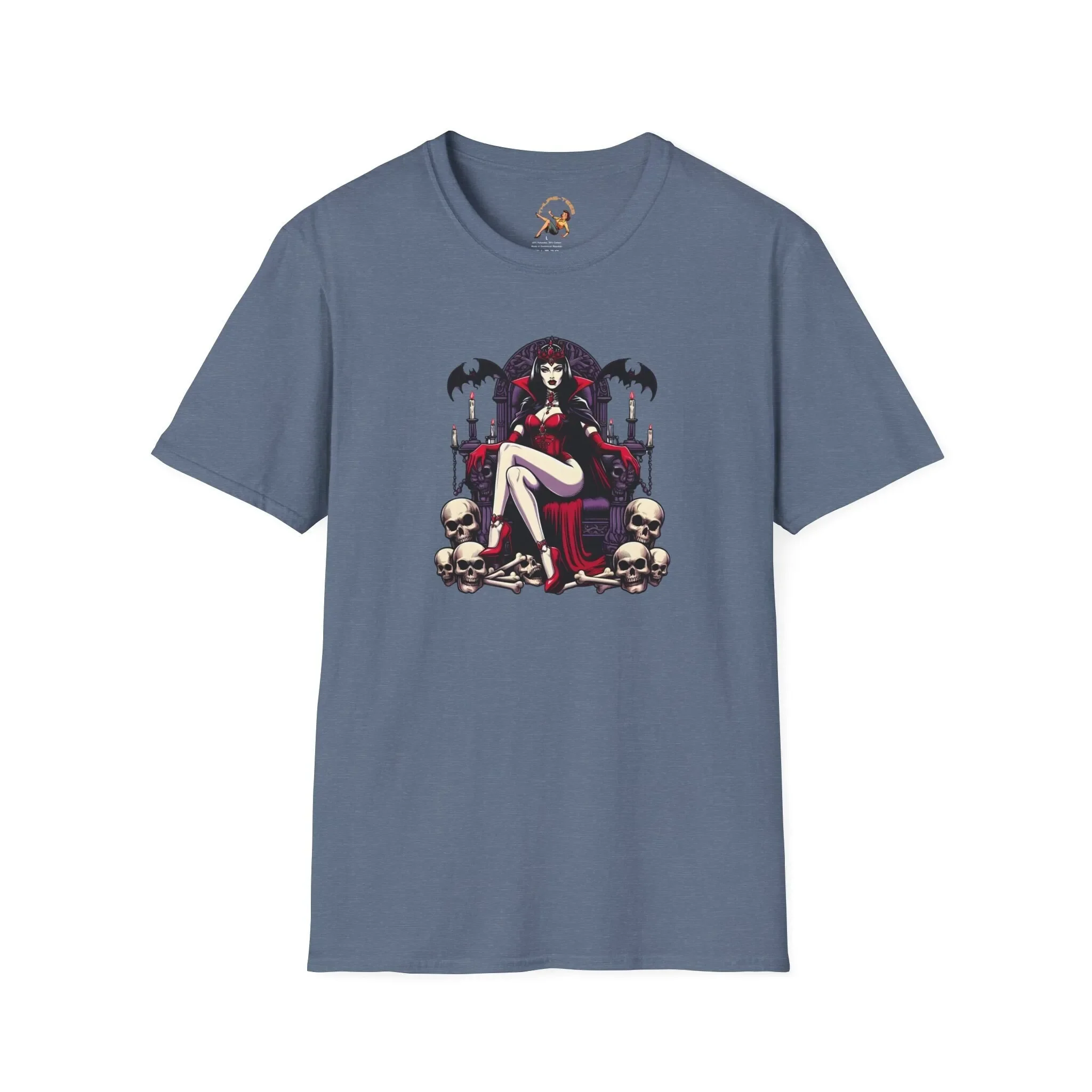 Bone Throne T Shirt Vampire Vampiress Fantasy Horror Creepcore Weirdcore