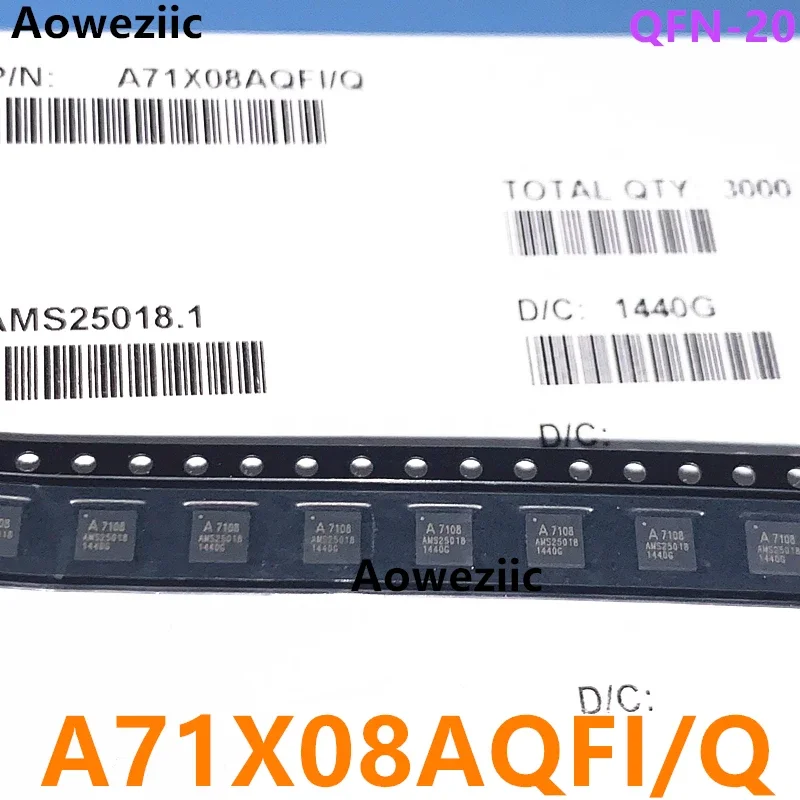 A71X08AQFI/Q QFN-20 silk screen A7108 wireless transceiver IC new and original