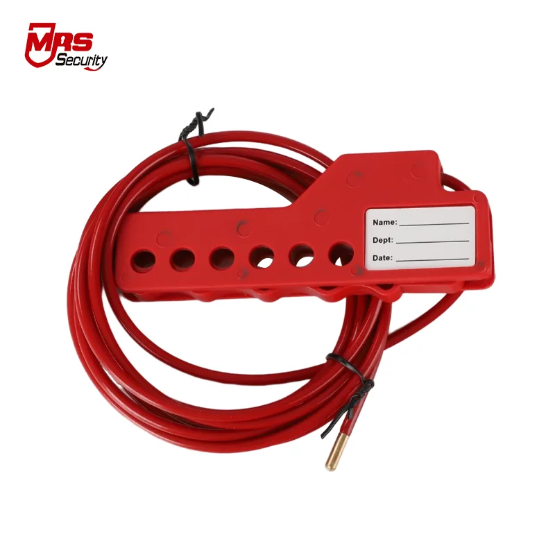 MLS02 Safety Industry Cable Lockout LOTO Device Padlock Lockout Tagout Manufacturer