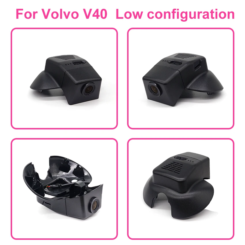 4K 2160P Wifi Car DVR Dash Cam Camera Video Recorder For Volvo V40 2013-2019 Dashcam high quality HD Night vision