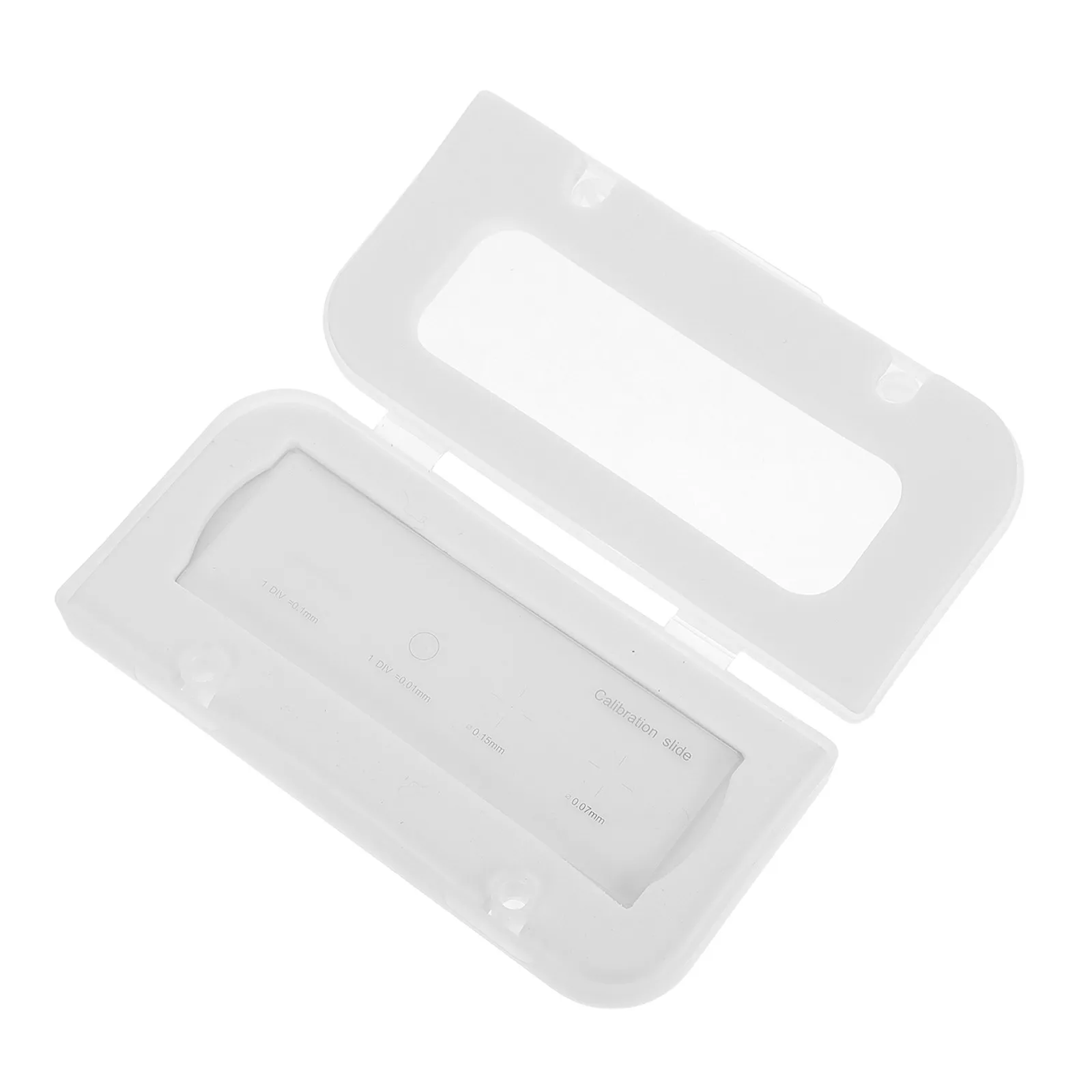 

Microscope Stage Micrometer Slide Calibration 0.01mm 1Mm 100 Divisions Measurement Standard for Microscope Camera Digital