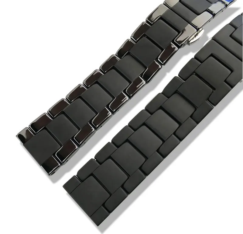 Frosted ceramic strap For Apple watch Ultra 3 2 1 49mm 10 11 42mm 46mm 9 8 7 45mm 41mm Luxury Wristband iwatch 6 5 SE 44mm 40mm