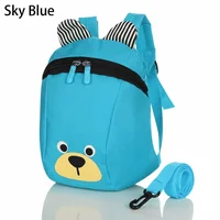 Children Safety Harness Reins Walking Strap Preschool Rucksack Nursery Shoulder Bags Toddler School Backpack Cartoon Bags 4