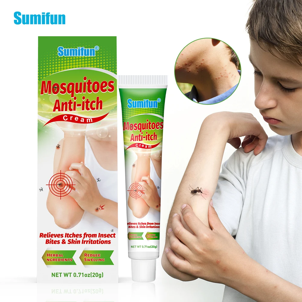 

20g Quick-acting Antibacterial Antipruritic Ointment Prevent Mosquitoes Lice Bee Stings Relieve Skin Itching Redness Antiseptic