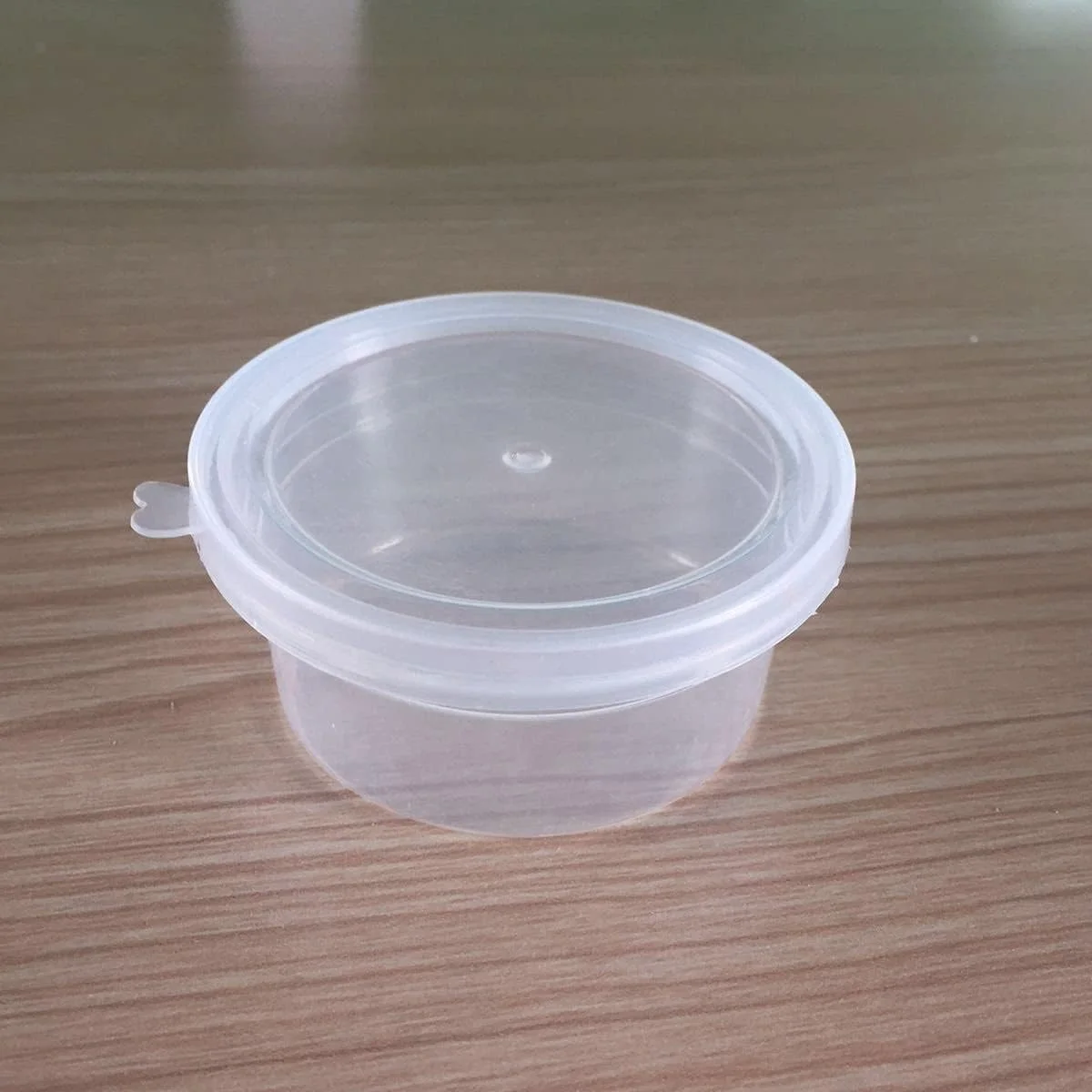 10/20/40 Pack Small Slime Containers With Lids, Condiment Containers Plastic Portion Cups for Food Storage Containers