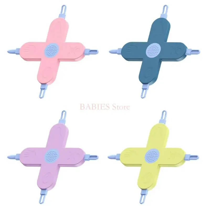 C9GB Infants Ear Nose Navel Clean Tool Kids Safety Ear Pick Navel Cleaner Nasal Cavity Care Supplies 4-in-1 Baby Care Gadget