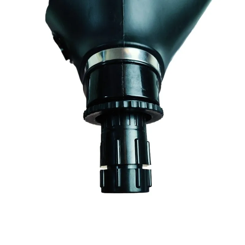 Gas mask breathing control regulating valve, lightweight knob for adjusting suffocation device
