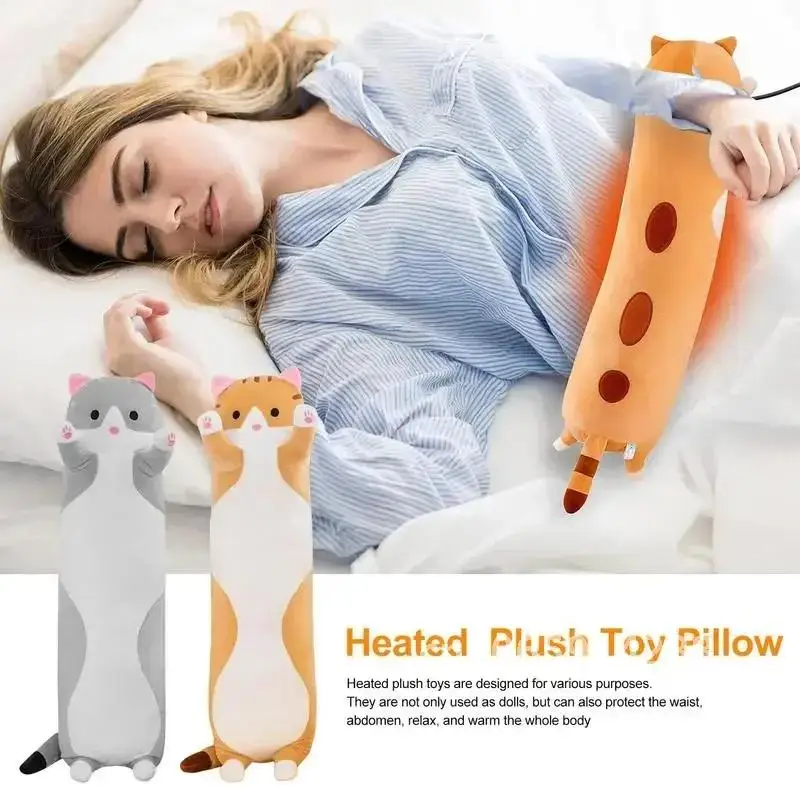 Period Heated Pillow USB Heating Pad Menstrual Colic Heater For Cramps Period Neck Shoulder Pain Relief Hot Compress Cushion