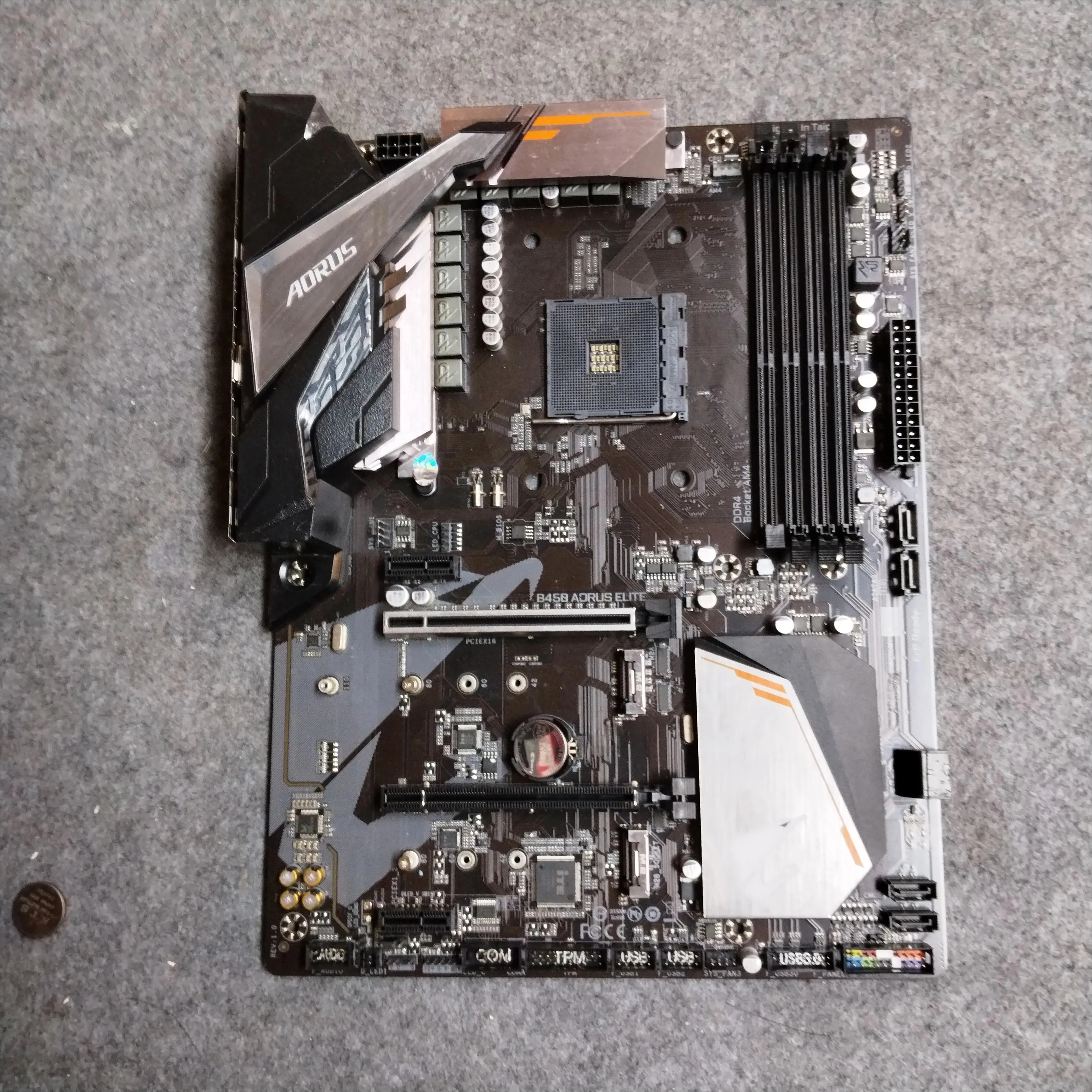Used for Gigabyte B450 AORUS ELITE Motherboard Computer Mainboard