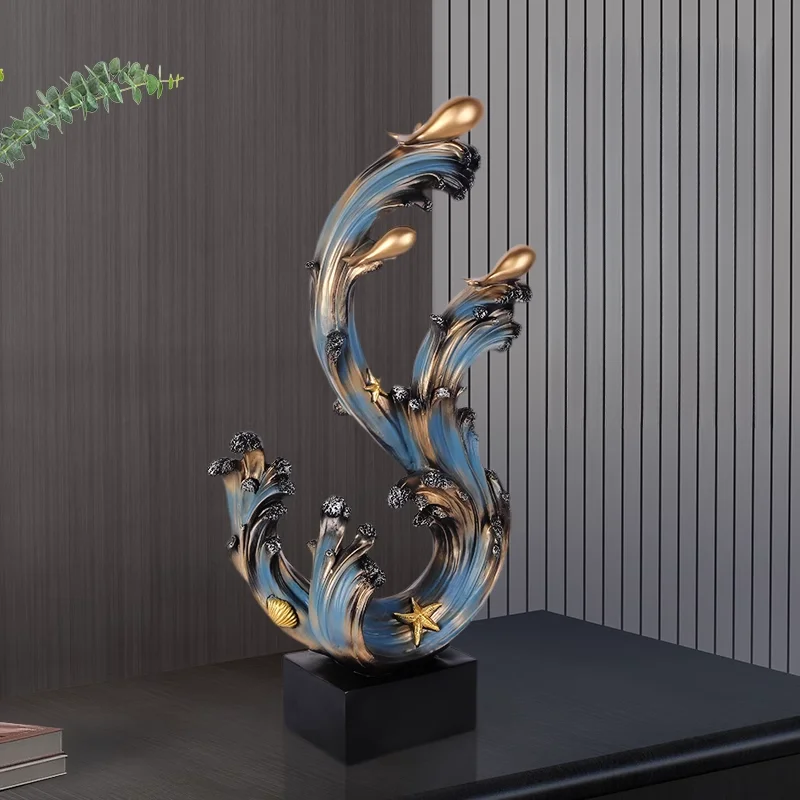 

Light luxury high-end opening lucky ornaments, home furnishing, living room entrance TV cabinet wine cabinet decorations,