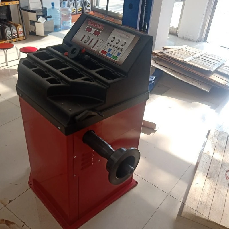 Automobile Tire Dynamic Balancing Machine, Trolley Tire Car Maintenance Equipment