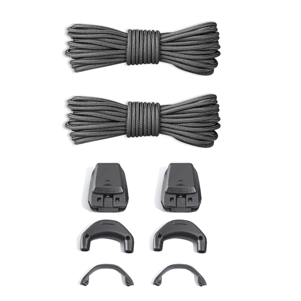 1 Paar modische, ohne Krawatten, schnelles Spitzen-Set, rund, Tennis, kreativ, faule Schnürsenkel, keine Krawatte, Schnürsenkel für Salomon-Schuhzubehör