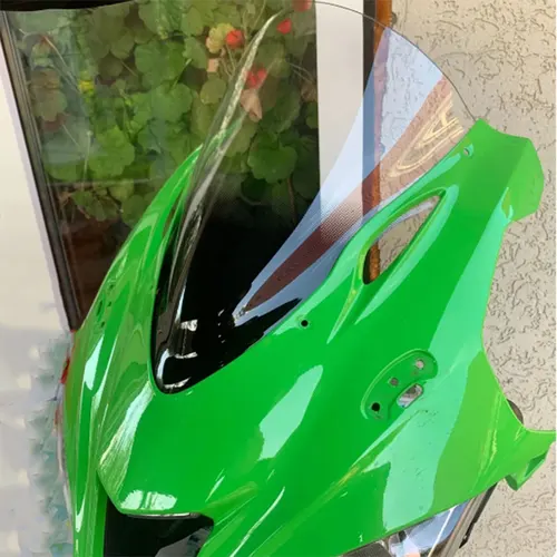 Imagen 2 del producto Para Kawasaki Ninja ZX10R ZX-10R ZX 10R ZX10RR 2016 2017 2018 2019 2020 parabrisas pantalla de viento parabrisas de doble burbuja