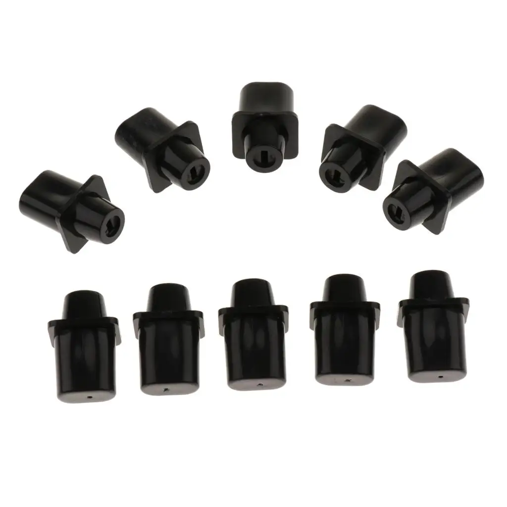 Durable 10pcs Plastic 3 Way Buttons for Guitar Accessories