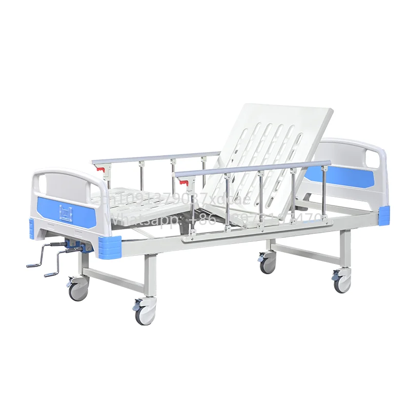 Factory Direct Deguang Single Shake Hospital Bed Cold Rolled Steel 2-Function 260kg Weight Capacity 3-Year For Gynecological