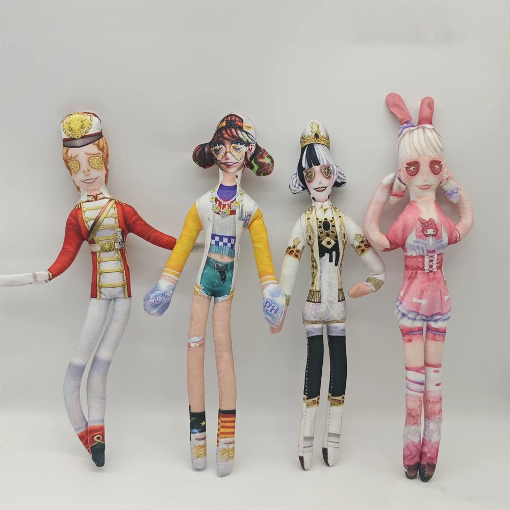 26cm Various Style Flexible Body Wire Identity V Lily Barriere Cheerleader Plush Toy Cute Cartoon Anime Game Figure Plushie Doll