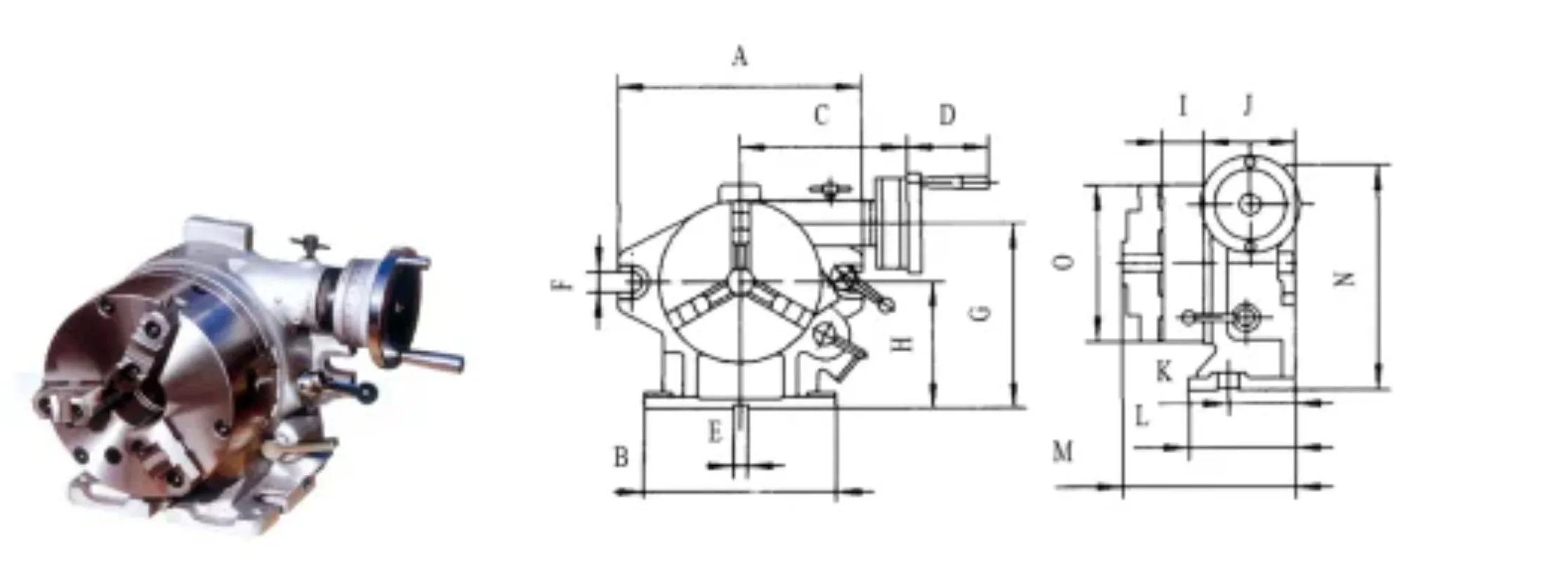 High Quality Milling Machine Direct Dividing Head