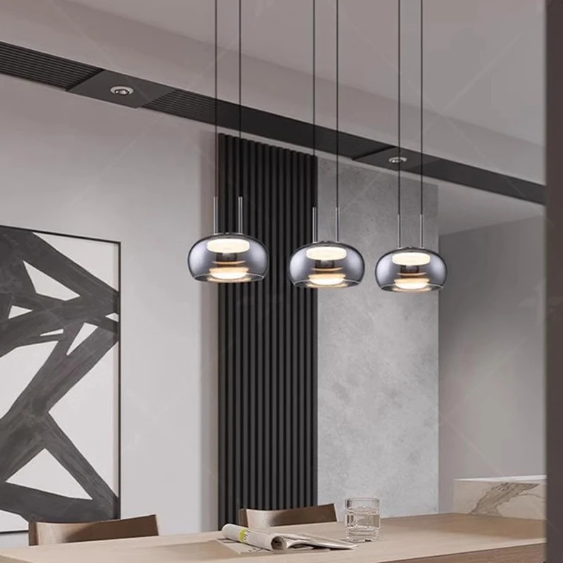 Modernos Lustres LED para Sala de Jantar, Luzes Pingente, Lâmpadas Suspensas, Pingente De Teto, Iluminação Interior