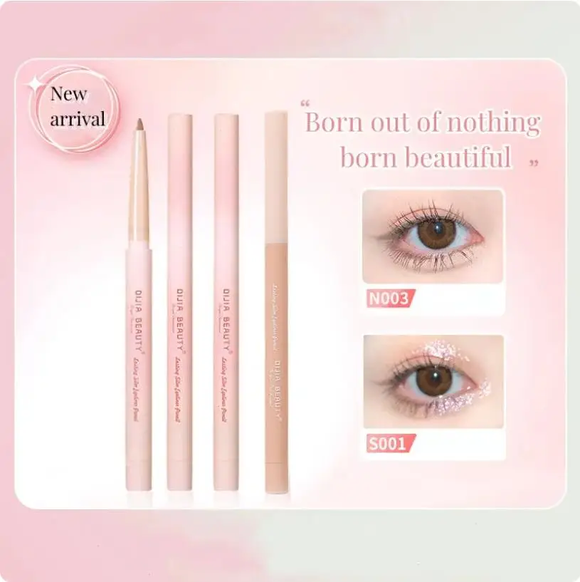 DIJIA Matte Shadow Double Head Highlight Eyeliner Gel Outline Natural Eye Makeup Brighten Eyeshadow Aegyosal Pencil Shimmer