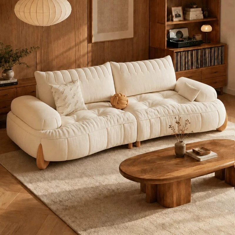 Lounge Suites Floor Living Room Sofas Puffs Sectional Friends Corner Couch Space Saving Comfy Sofas Wohnzimmer Home Furniture