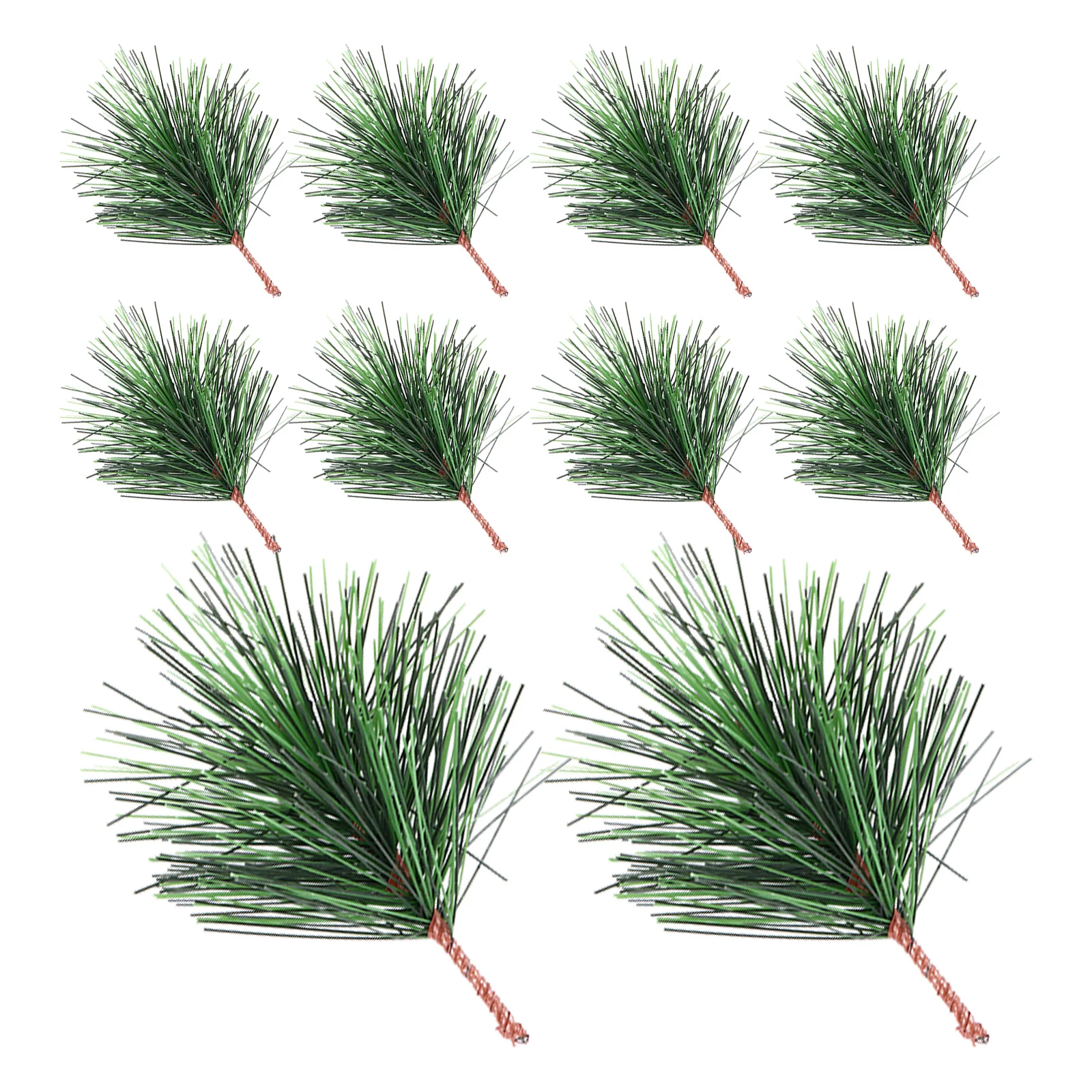 

24pcs Christmas Tree Decorations Artificial Pine Picks Festive Ornaments For Xmas Crafts Centerpieces Party Supplies
