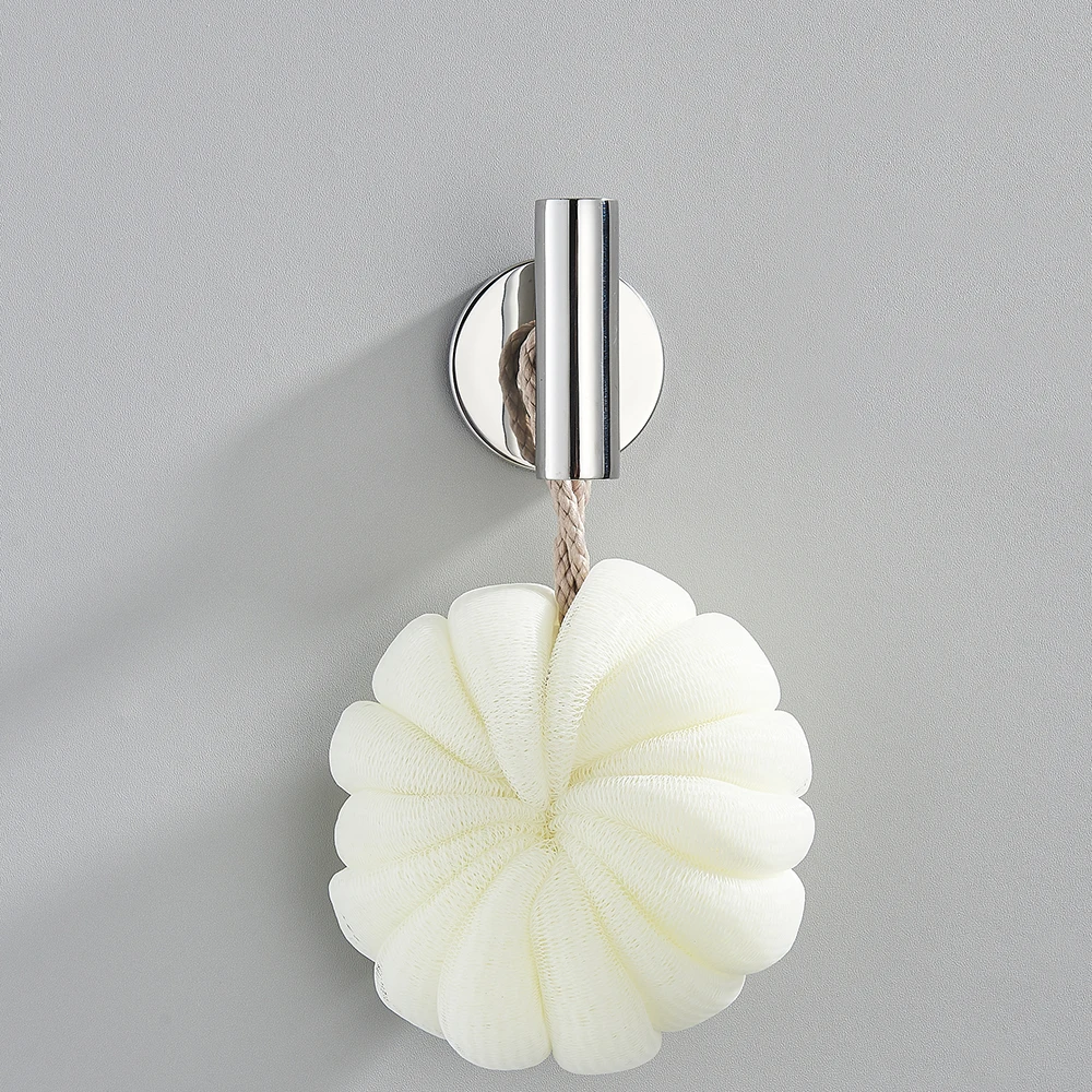 مصقول الكروم حامل ورق المرحاض جدار هوك منشفة بار رف الحائط اكسسوارات المطبخ الحمام الفولاذ المقاوم للصدأ