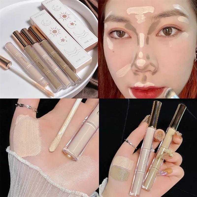 Bamboo Liquid Concealer Face Concealer Long Lasting Corrector Contour Concealers Face Foundation Concealer Pen Cosmetic Makeup