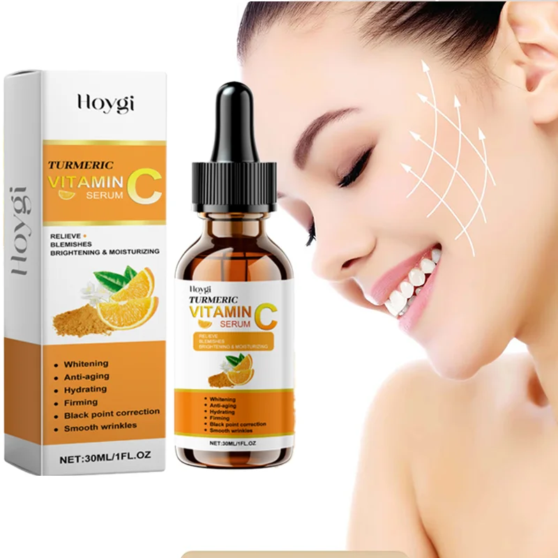 

Vitamin C Anti-Wrinkle Essence Face Anti-Aging Firming Brightening Moisturizing Tighten Sagging Fade Fine Lines Korean Skincare