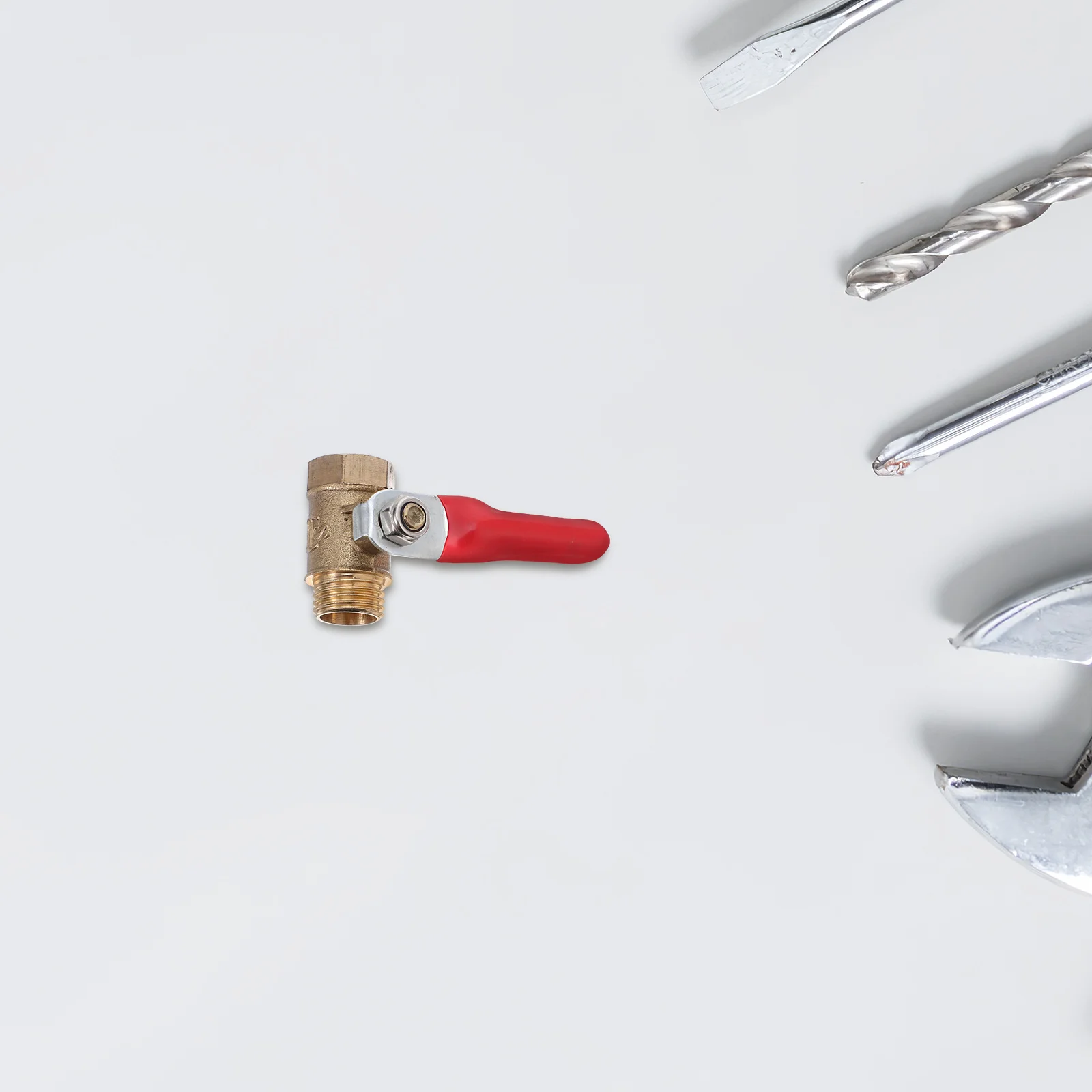 

6Pcs Mini Copper Ball Valve Threaded Shutoff Valve for Water Pipes Garden Hose Pneumatic Gas Flow Control Ball Valves