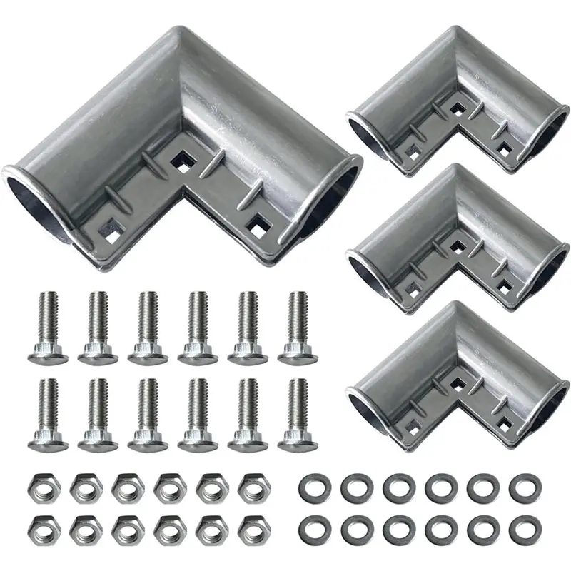 

ABMR-Chain Link Fence Gate Corner 1-3/8" X 1-3/8" Chain-Link Fence Parts Chain Link Fence Gate Parts
