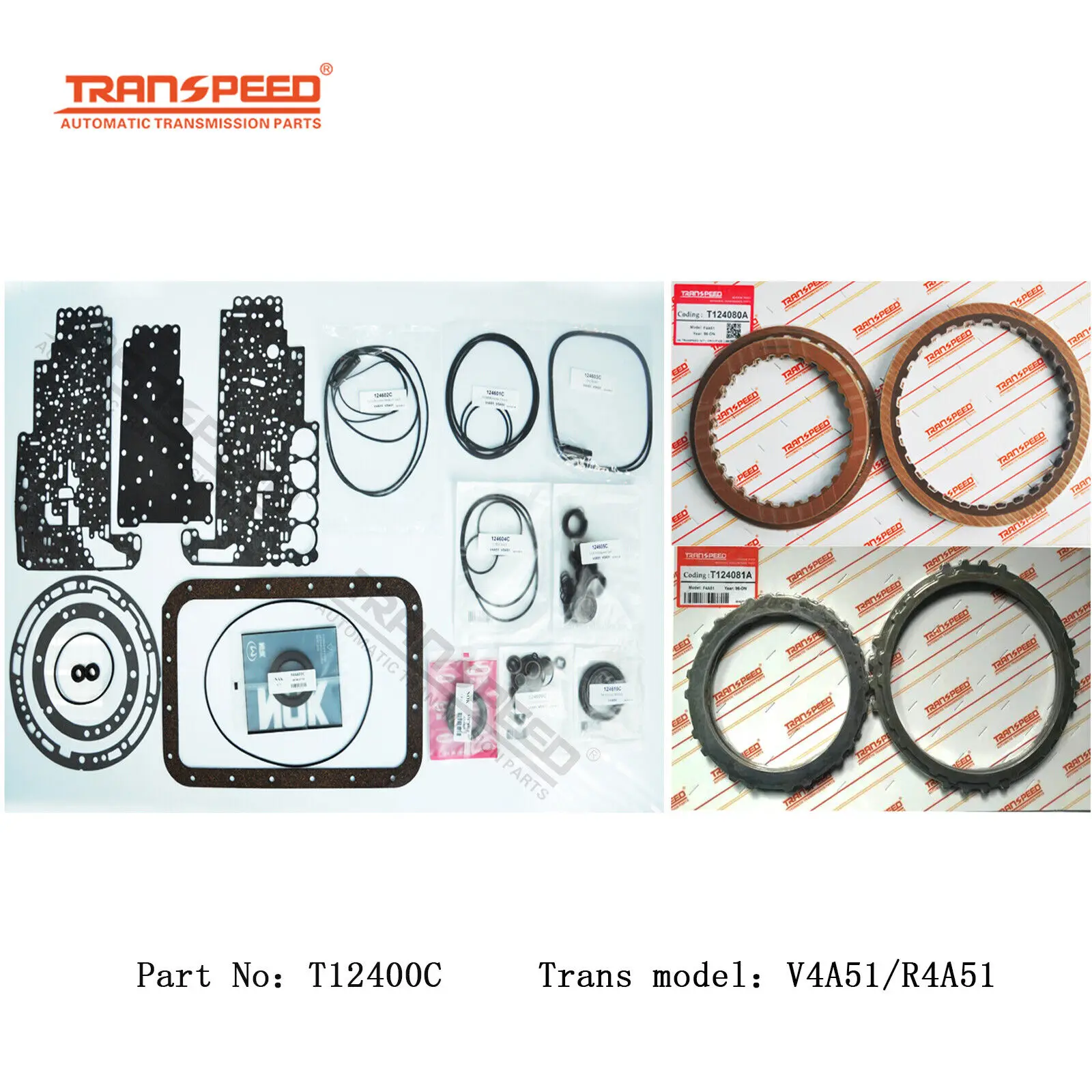 

V4A51 Auto Transmission Master Rebuild Kit R4A51 Overhaul For MITSUBISHI