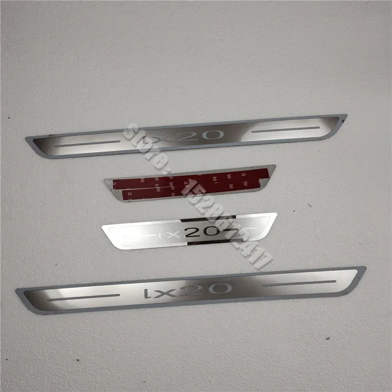 fit for Hyundai Ix20 Car Accessories Door Sill Scuff Plate Cover Trim Stainless Steel Welcome Pedal Guard Car Styling